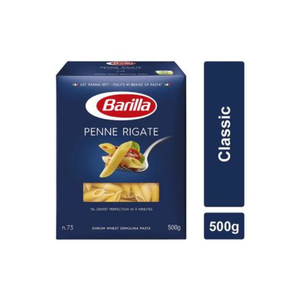 바릴라 펜느 라이게이트 파스타 노 73 500g, Barilla Penne Rigate Pasta No 73 500g