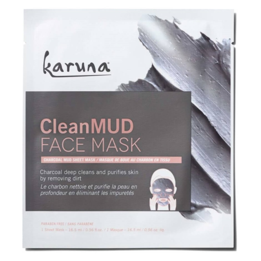 카루나 클린머드 차콜 페이스 마스크 I-030903, KARUNA CleanMUD Charcoal Face Mask I-030903