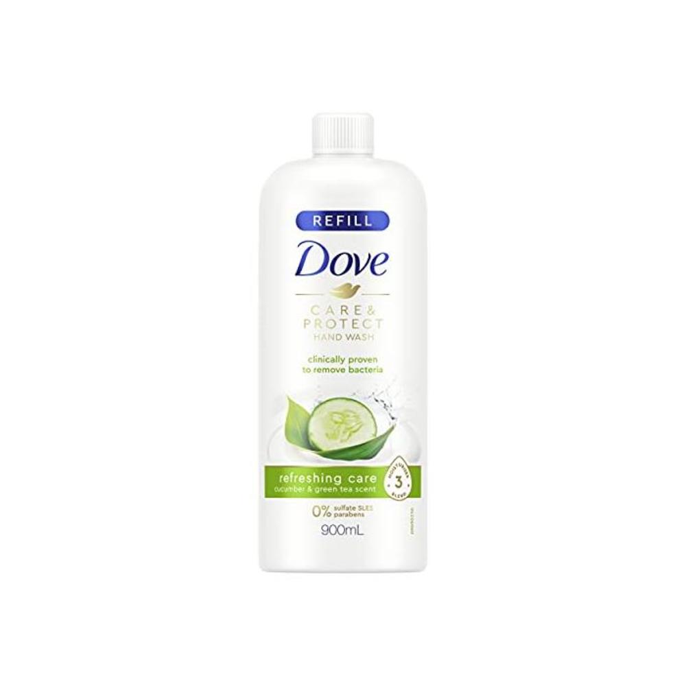 Dove Hand Wash Refill, Moisturising &amp; Removes Bacteria, Refreshing Care Refill 900ml B08WZTK9QZ