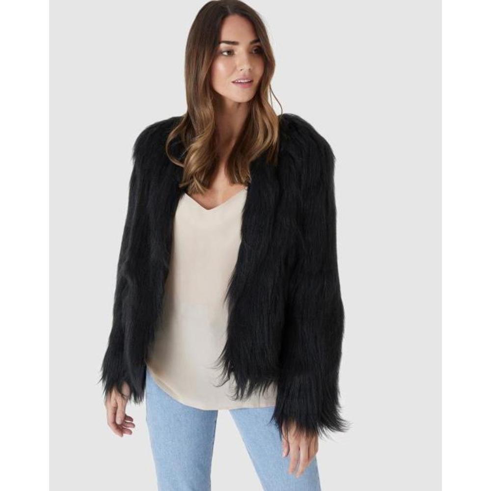 Everly Collective Marmont Faux Fur Jacket EV258AA96EZR