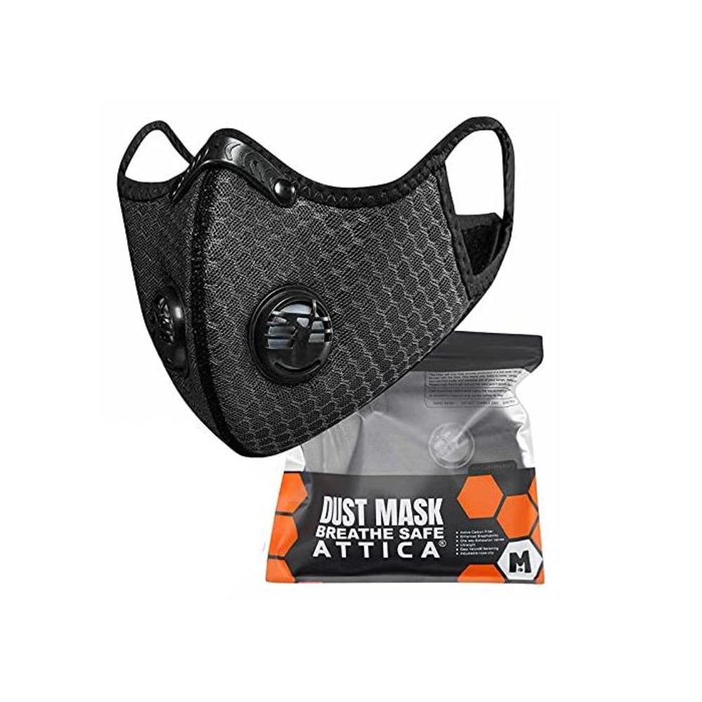 ATTICA Face Mask with Filters - Reusable Washable Adjustable Face Mask for Running, Cycling, Outdoor Activities B08FY94D8C