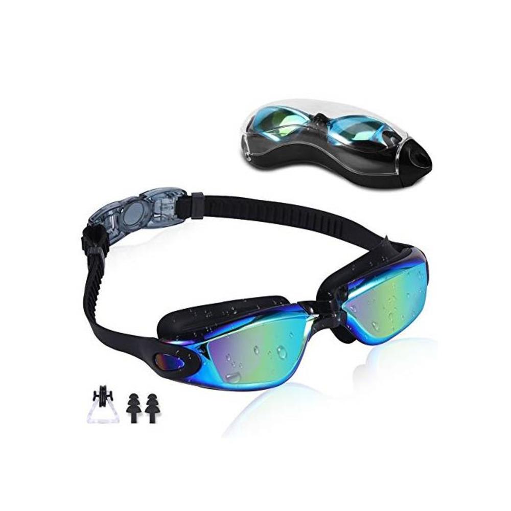 Rapidor Swim Goggles for Men Women Teens, Anti-Fog UV-Protection Leak-Proof, RP905 Series B07S2DGH36