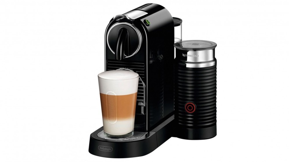 Nespresso 네스프레소 시티즈 &amp; 우유 커피 머신 by 드롱기 - Black
