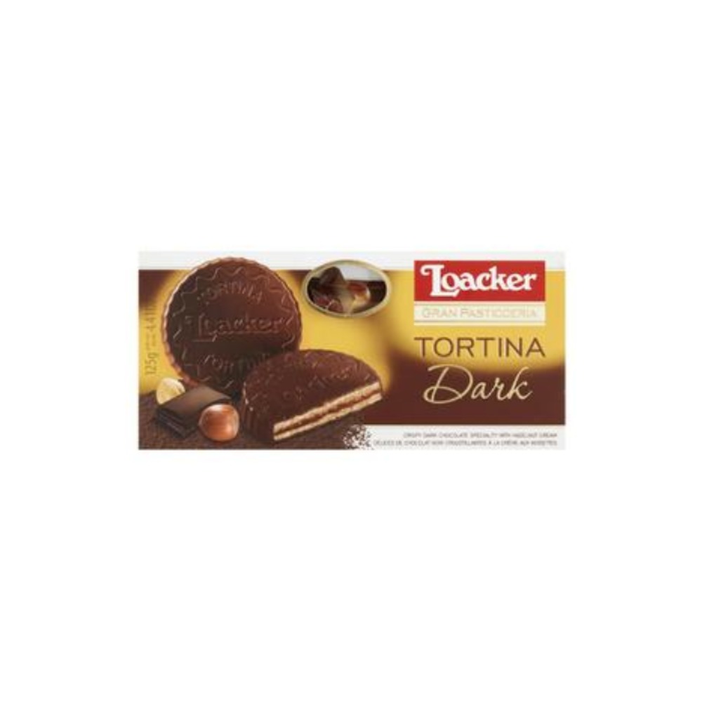 로커 다크 토티나 초코렛 비스킷 125g, Loacker Dark Tortina Chocolate Biscuit 125g