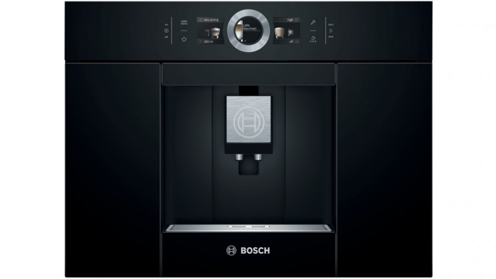 Bosch 보쉬 시리즈 8 빌트 인 풀리 오토매틱 커피 머신 - 브랙