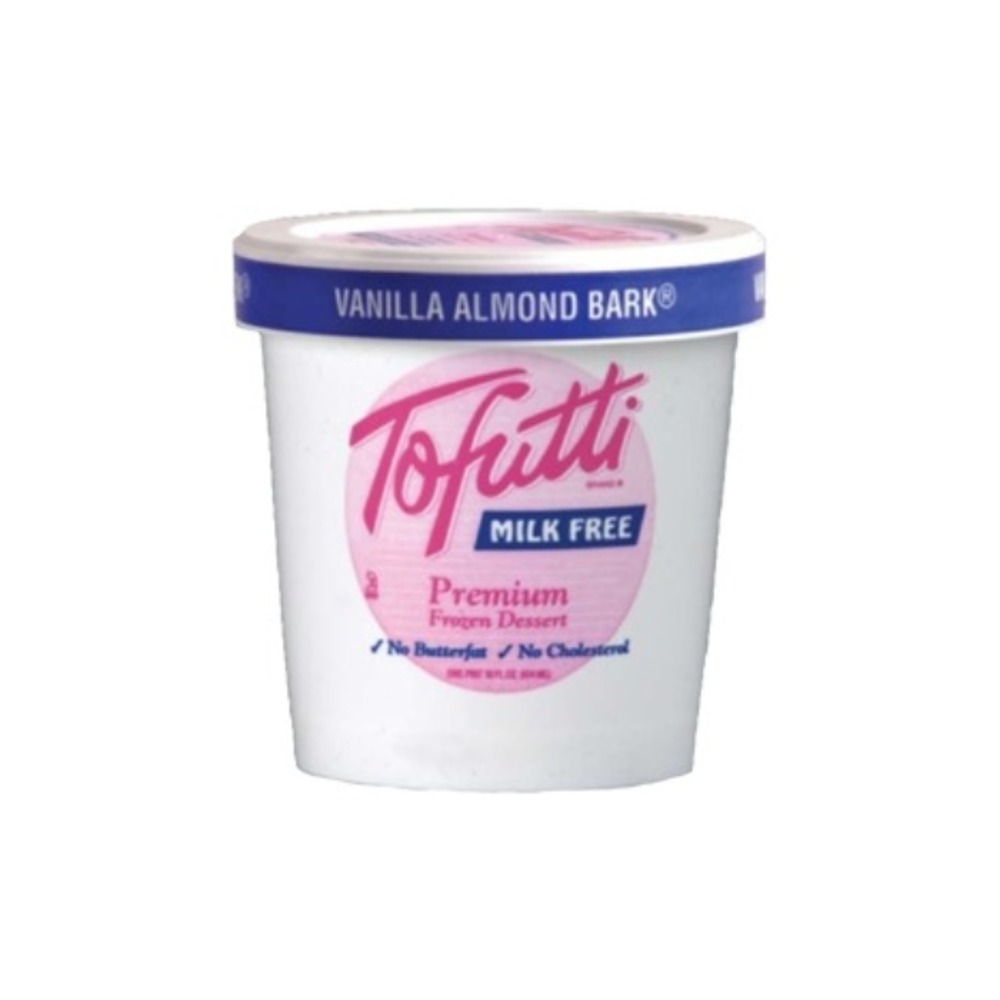 토푸티 데어리 프리 아몬드 바크 아이스 크림 474mL, Tofutti Dairy Free Almond Bark Ice Cream 474mL