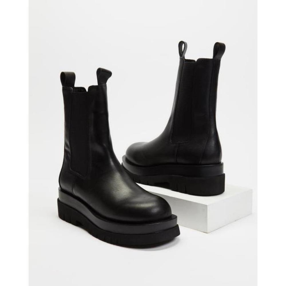 AERE Chunky Leather Chelsea Boots AE897SH51DQQ