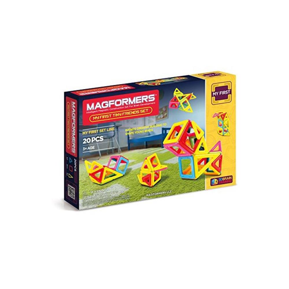 Magformers My First Tiny Friends Set (20-Pieces) Magnetic Building Blocks, Educational Magnetic Tiles Kit , Magnetic Construction STEM Set B01545XRVO