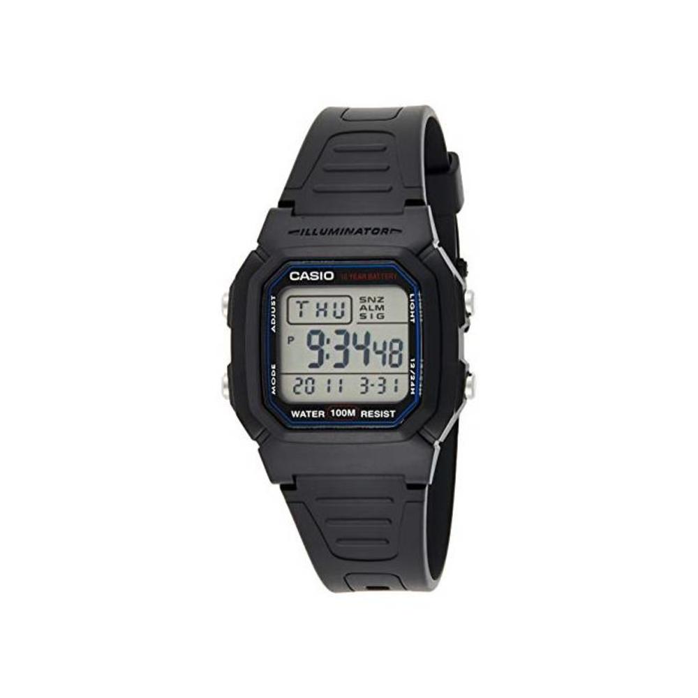 Casio W-800H-1AV Black Dual Time Unisex Digital Sports Watch B001ZYD23C