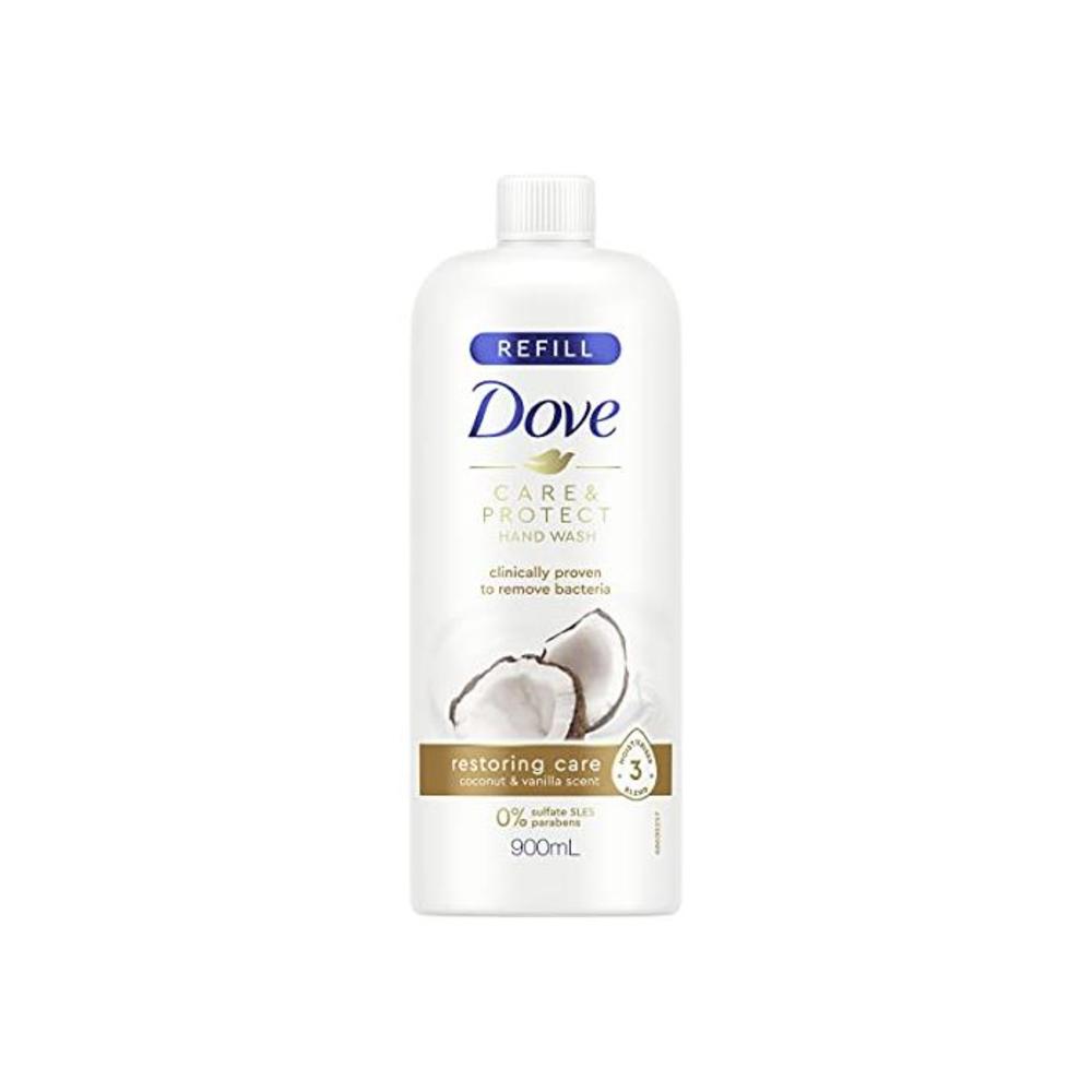 Dove Hand Wash Refill, Moisturising &amp; Removes Bacteria, Restoring Care Refill 900ml B08WZVJCY7