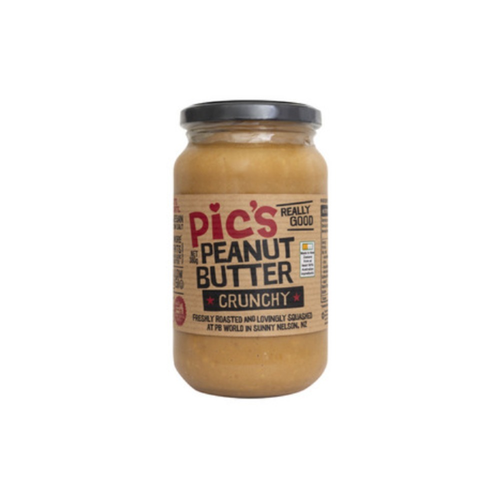 픽스 피넛 버터 크런치 380g, Pics Peanut Butter Crunchy 380g
