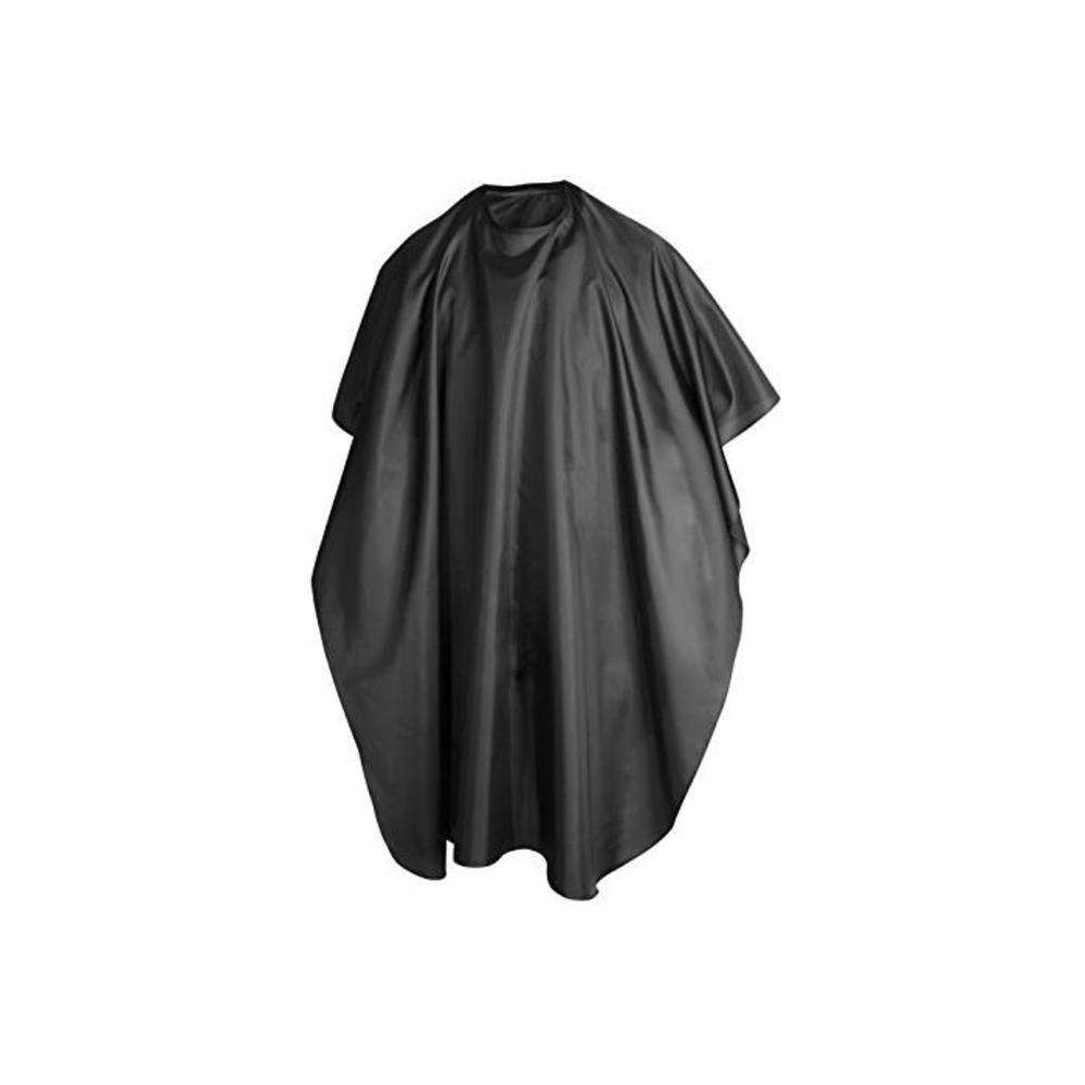TRIXES Black Full Length Cape Unisex Professional Barbers Hairdressers Gown for Hair Styling, Cuts and Colours B00721UPRI
