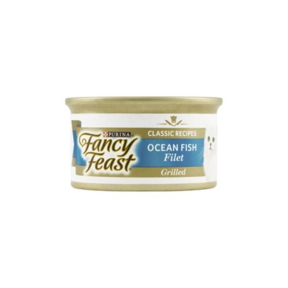 Fancy Feast Classic Ocean Fish Filet Canned Cat Food 85g 5129842P