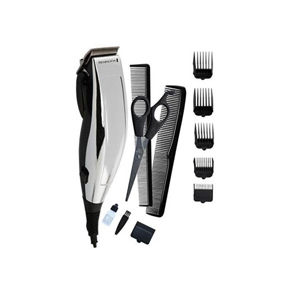 Remington Personal Haircut Kit - Pack includes: Hair Clipper, Scissors, 5x Comb guides (3-16mm), Styling comb, Blade guard, Cleaning brush and Lubricating oil. B07894MCTS