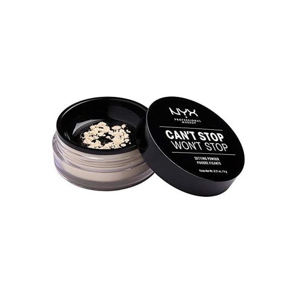 NYX Professional Makeup Cant Stop Wont Stop Setting Powder - Banana B07TRVQ8NL