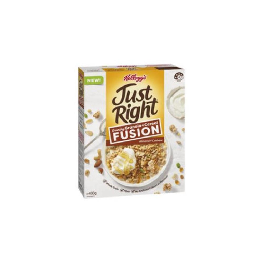 Kellogg&#039;s Just Right Granola Cereal Fusion Almond &amp; Cashew 400g