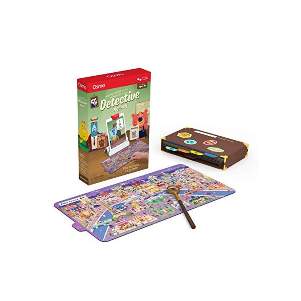 Osmo 902-00011 - Detective Agency - Ages 5-12 - Solve Global Mysteries - STEM Toy - For iPad or Fire Tablet ( Base Required) B07GJ1XSGP