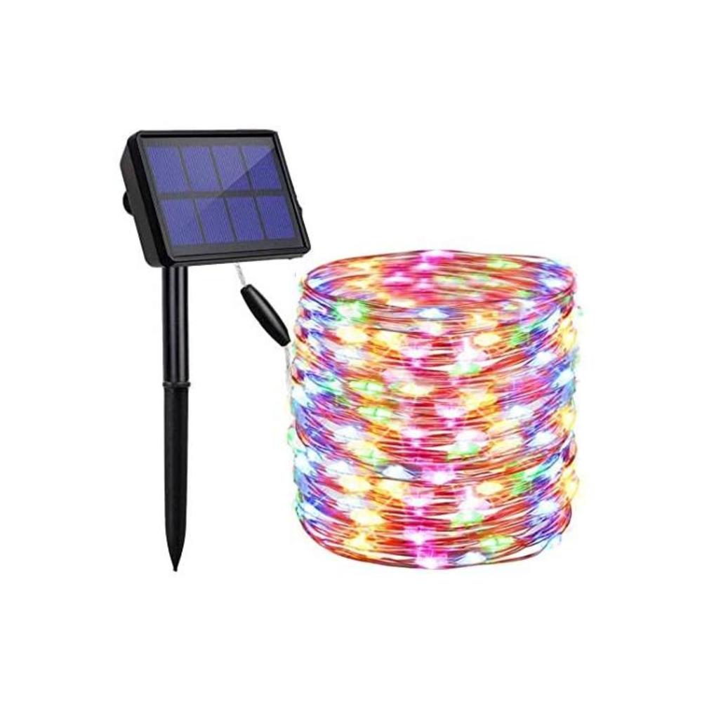findyouled Solar String Lights, 20m 200 LED Solar Powered Outdoor Lights with 8 Lighting Modes,Waterproof for Home,Garden,Decoration (Multi-Colored) B07NN6KF9W