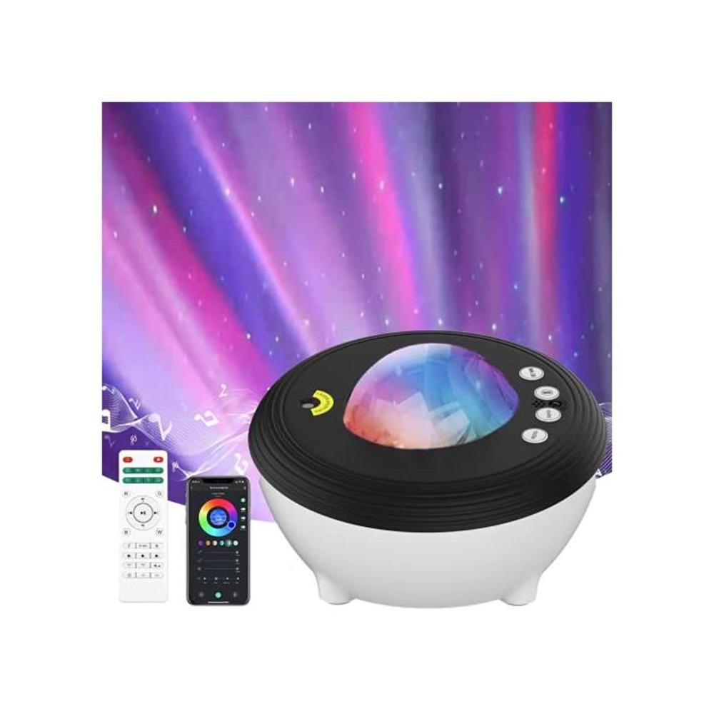 YunLone Aurora Projector Star Projector Galaxy Projector Lights for Bedroom Smart WIFI Night Light Lamp with Music speaker, Sound machine, App Control, Remote Control, Room Decor G B095J1NVTJ