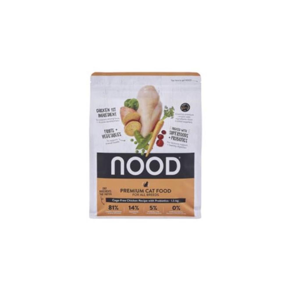 Nood Cage Free Chicken Recipe With Probiotics Cat Food 1.5kg 3713930P