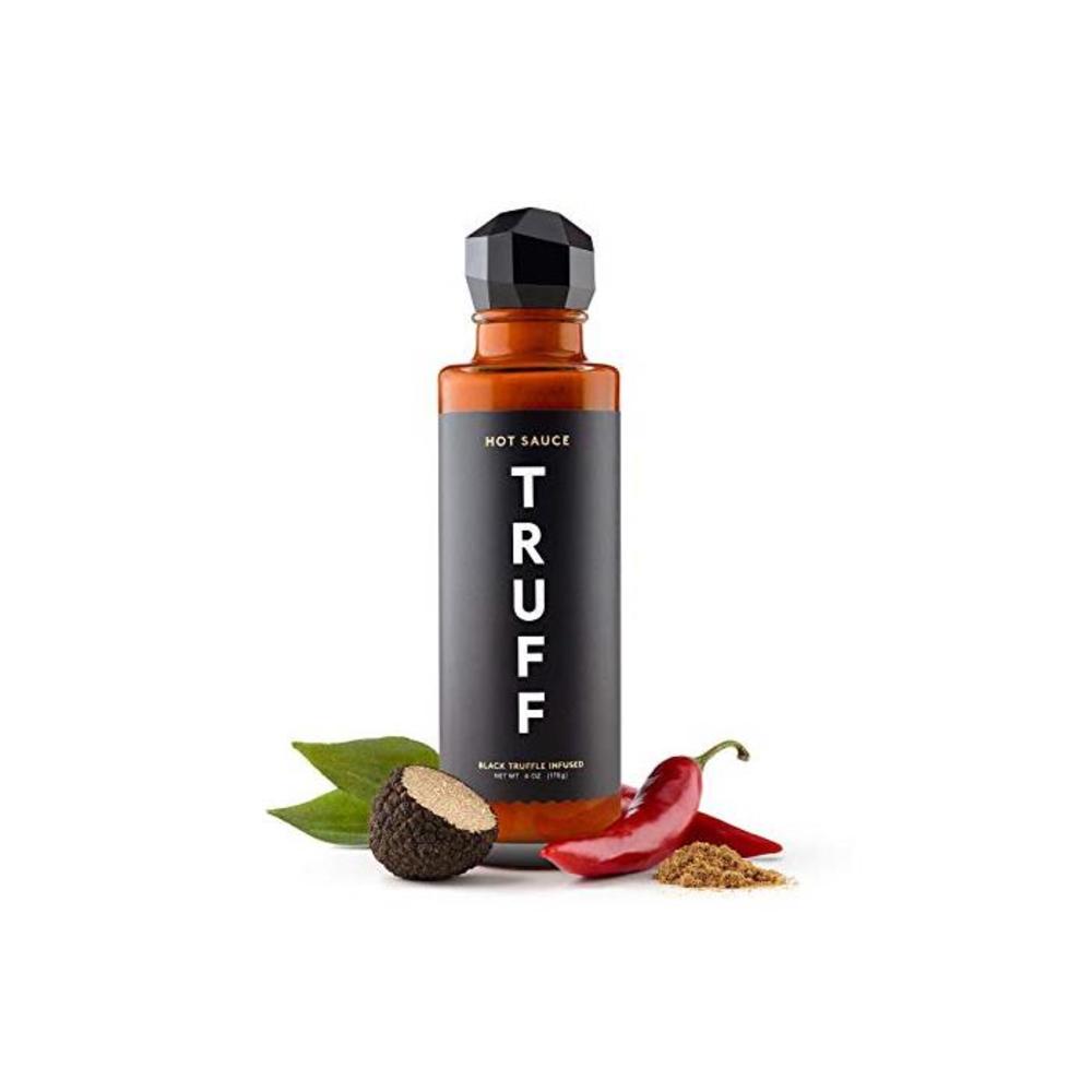 TRUFF Hot Sauce, Gourmet Hot Sauce with Ripe Chilli Peppers, Black Truffle Oil, Organic Agave Nectar, Unique Flavour Experience in a Bottle, 170g. B07HMJWCNL