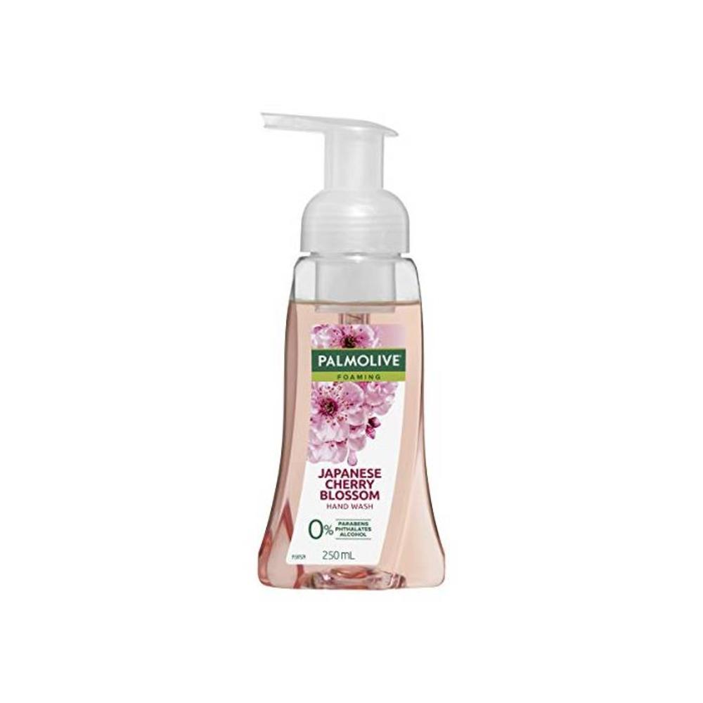 Palmolive Foaming Hand Wash Soap Japanese Cherry Blossom Pump 0% Parabens Recyclable, 250mL B0778X27W1