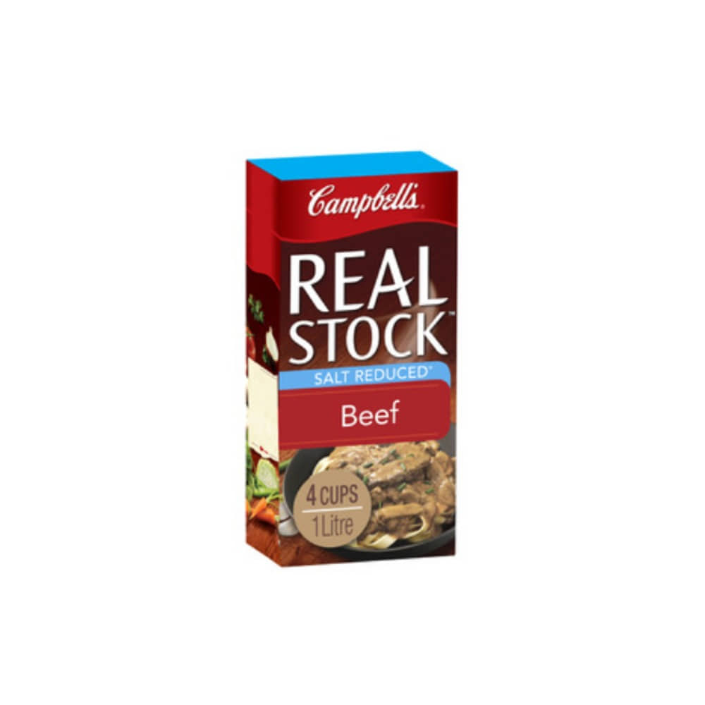 캠벨 리얼 솔트 리듀스드 비프 스톡 1L, Campbells Real Salt Reduced Beef Stock 1L