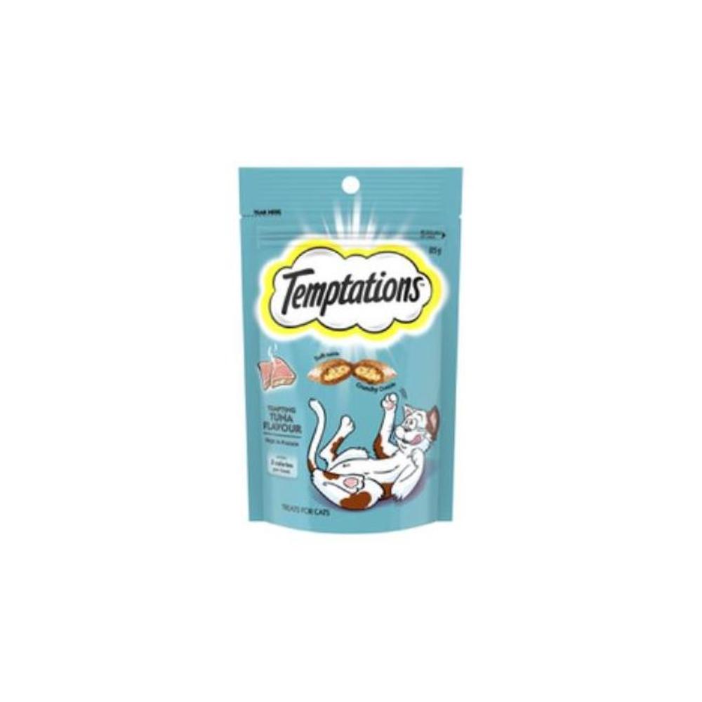 Temptations Tempting Tuna Flavour Cat Treats 85g 3566325P