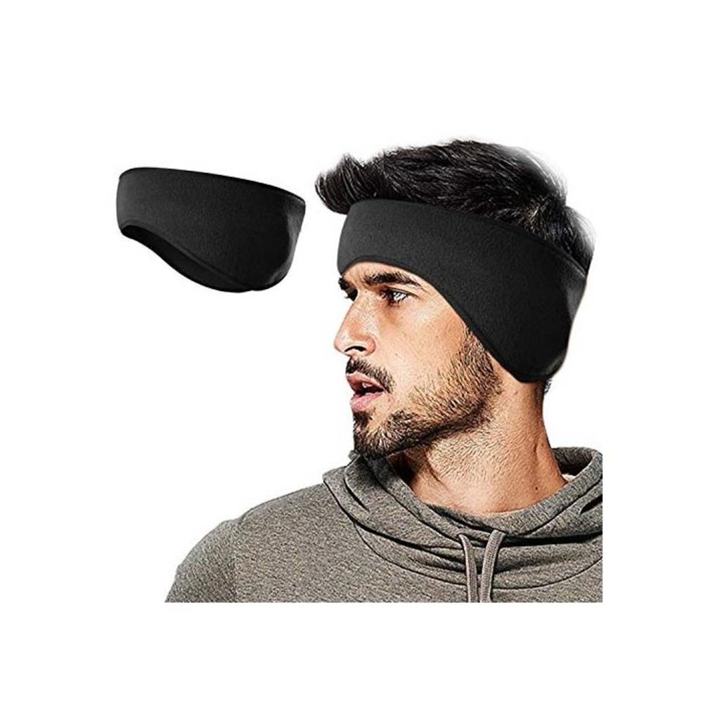 Naveedas Polar Fleece Ear Warmer Headband for Men &amp; Women. Ultra Warm Ear Muffs. Performance Stretch Ear Band Perfect for Active Sports and Daily Wear. Ideal for Running, Cycling, B07TWP7S9C