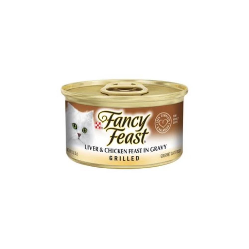 Fancy Feast Classic Tender Chicken &amp; Liver Canned Cat Food 85g 5129831P