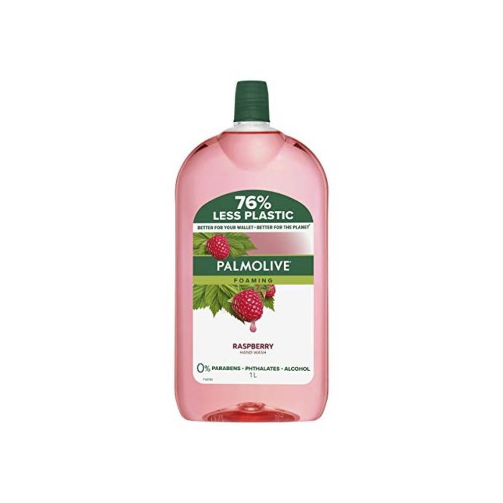Palmolive Foaming Hand Wash Soap Raspberry Refill and Save 0 percentage Parabens 0 percentage Phthalates Removes Germs Dermatologically Tested Recyclable Packaging 1L B0778X3LW1