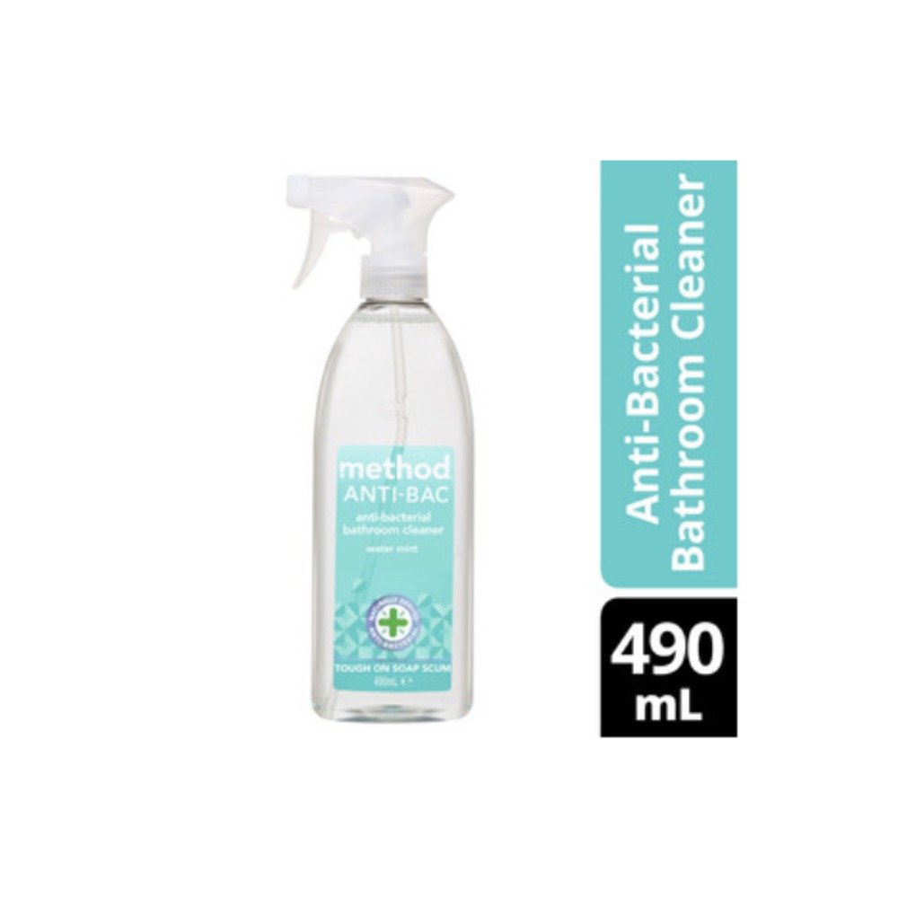 메쏫 바스룸 안티박테리얼 클리너 490ml, Method Bathroom Antibacterial Cleaner 490mL