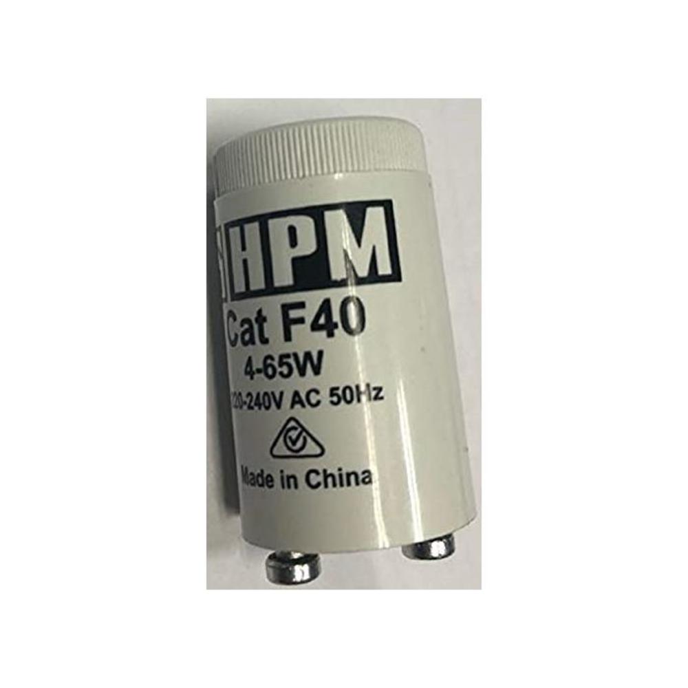 HPM F40 4-65W Fluorescent Starter 4-65W Fluorescent Starter, White B07ZKKQC89