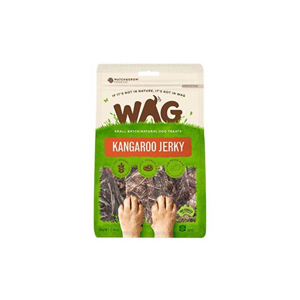Kangaroo Jerky 200g, Grain Free Hypoallergenic Natural Australian Made Dog Treat Chew, &amp; Breeds B07HF2TN61