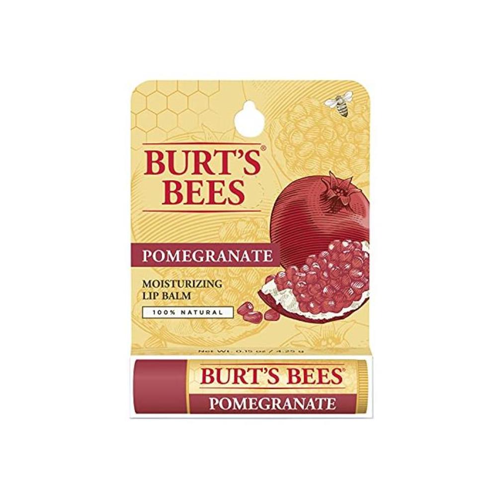 Burts Bees Pomegranate Lip Balm, 1 Tube B000P0IDPY