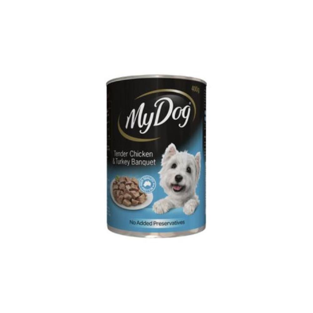 My Dog Classic Loaf With Wholesome Chicken &amp; Turkey Can Wet Dog Food 400g 3994602P