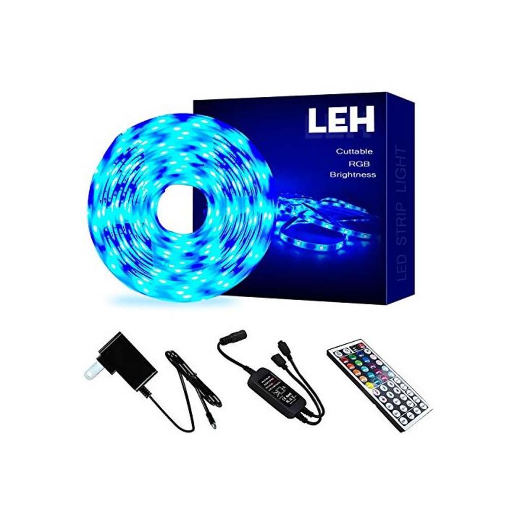 LED Light Strip 5 Meters 150LEDs 5050SMD RGB LED Strip Full Kit with Remote Control and Power Supply B07B631472