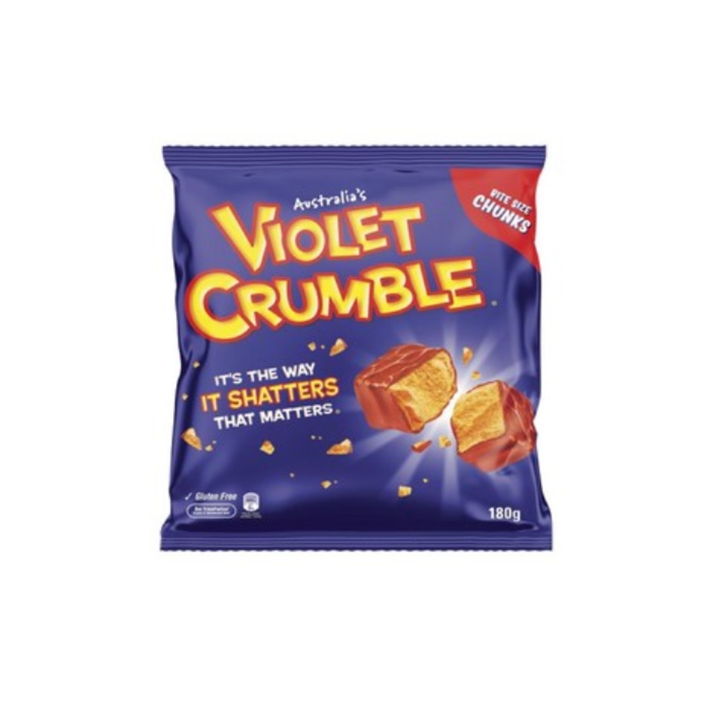 바이올렛 크럼블 글루텐 프리 초코렛 바이트 180g, Violet Crumble Gluten Free Chocolate Bites 180g