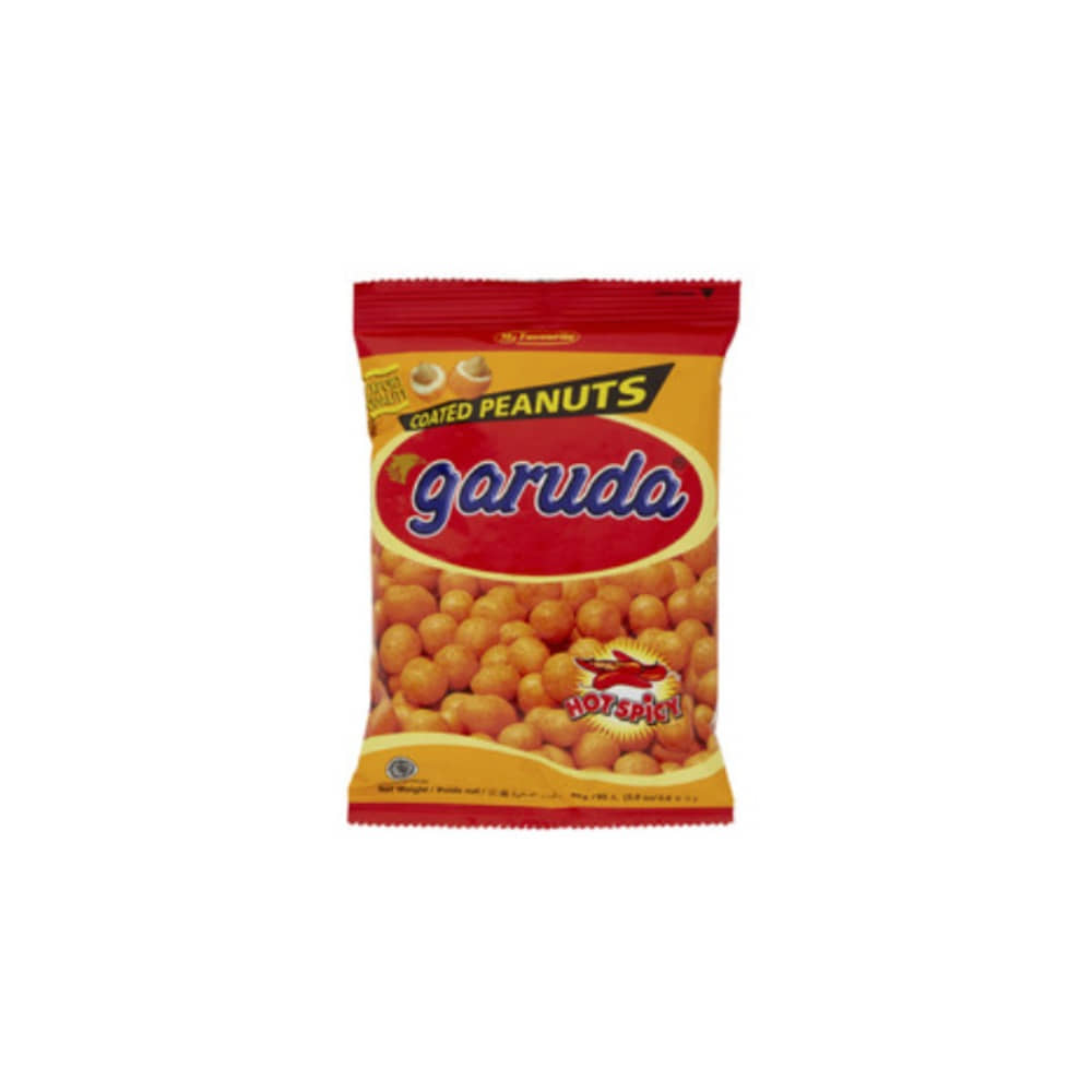 가루다 핫 스파이시 코티드 피넛츠 80g, Garuda Hot Spicy Coated Peanuts 80g