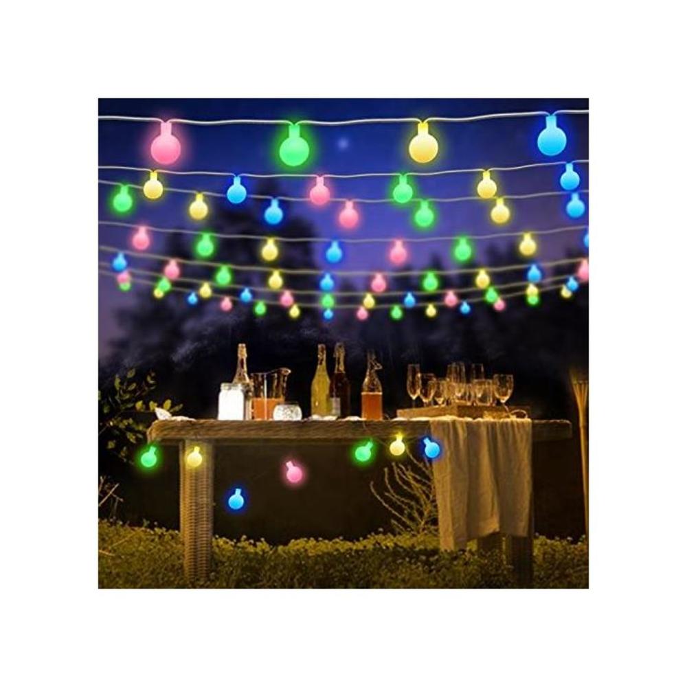 BlueFire Globe Fairy Light Battery Powered 22.9FT 50 LED Ball String Lights with Remote Control for Valentines Day Holiday Christmas New Year Wedding Party Gardens Lawns Patios Ind B07D4DM9JC
