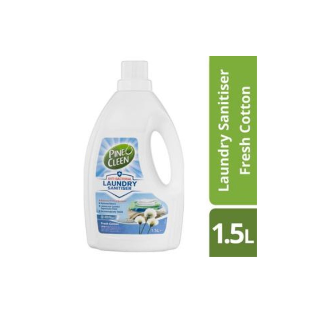 파인 o 클린 안티 박테리얼 론드리 새니타이저 프레쉬 코튼 1.5L, Pine O Cleen Anti Bacterial Laundry Sanitiser Fresh Cotton 1.5L