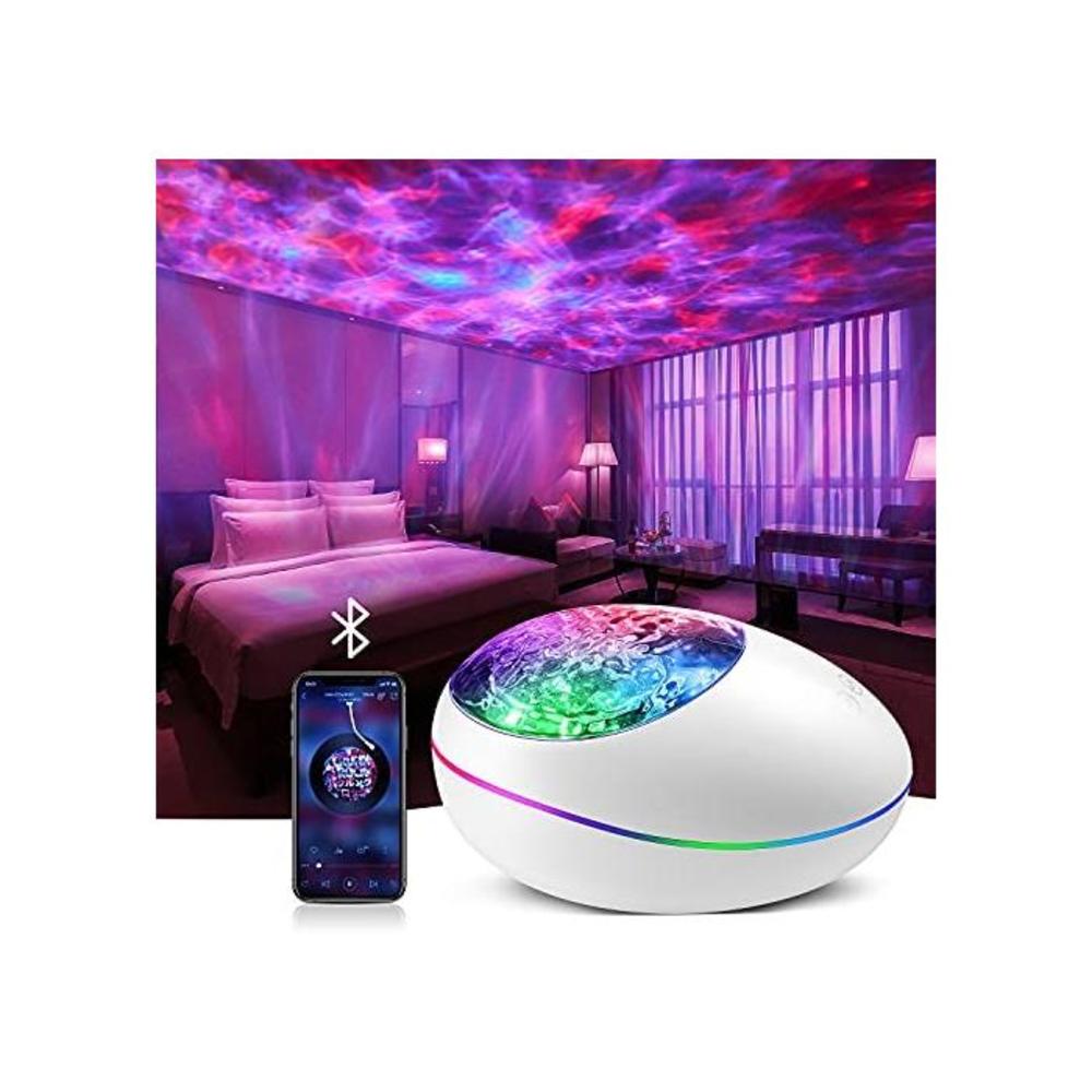 Star Projector, Galaxy Projector Ocean Wave Projector with Music Player Timer Bluetooth, Kids Night Light Projector with Color Changing Lights Remote, Skylight Star Projector for A B086YM5BFY