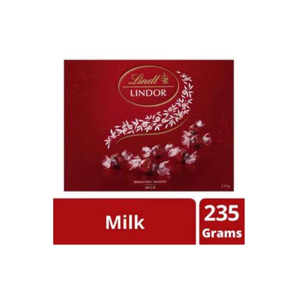 린트 린도르 밀크 초코렛 볼 기프트 박스 235g, Lindt Lindor Milk Chocolate Balls Gift Box 235g