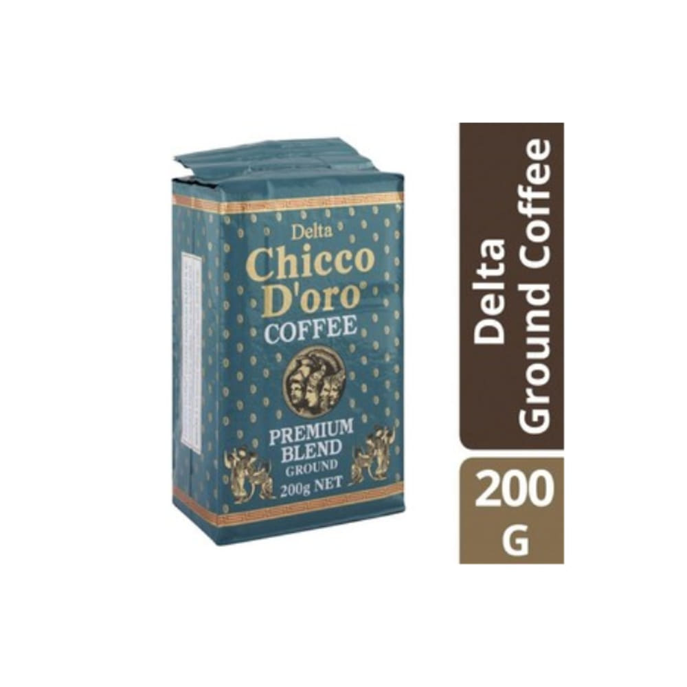치코 도로 프리미엄 블랜드 델타 그라운드 커피 200g, Chicco DOro Premium Blend Delta Ground Coffee 200g