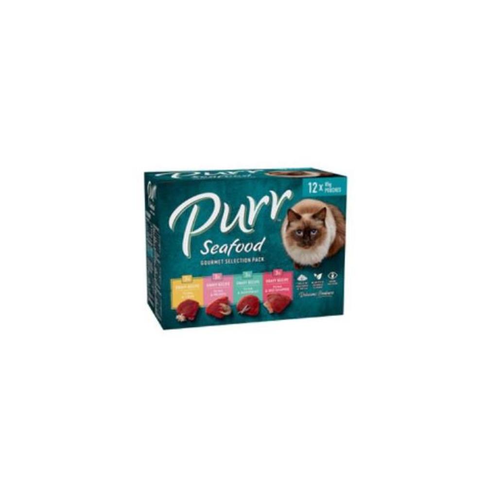 Purr Seafood Selection Cat Food 12x85g 12 pack 3707879P