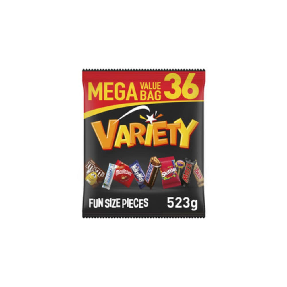 마즈 믹스 버라이어티 메가 밸류 배그 36 피스 523g, Mars Mixed Variety Mega Value Bag 36 piece 523g