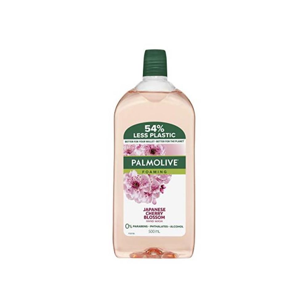 Palmolive Foaming Hand Wash Soap Japanese Cherry Blossom Refill and Save 0% Parabens Recyclable, 500mL B0778MJFKB