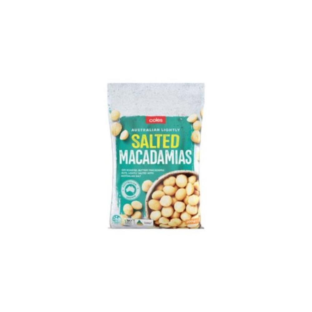 Coles Australian Macadamias 200g