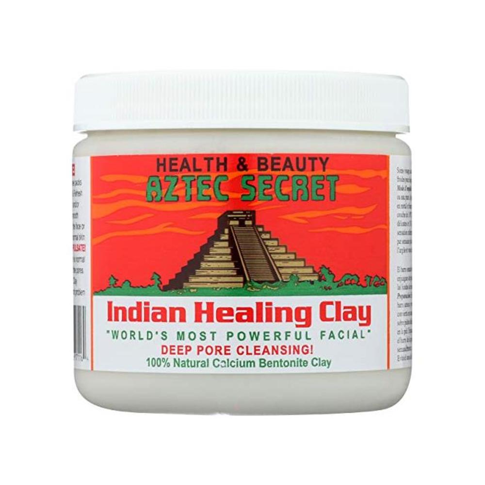 Aztec Secret - Indian Healing Clay - Deep Pore Cleansing Facial &amp; Healing Body Mask - The Original 100% Natural Calcium Bentonite Clay - 454g B0014P8L9W