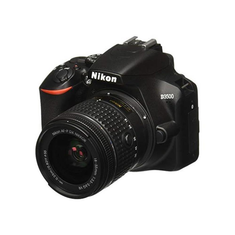 Nikon D3500 W/AF-P DX NIKKOR 18-55mm f/3.5-5.6G VR Black B07GWKDLGT